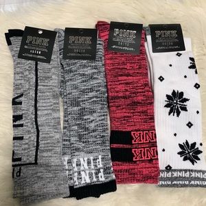 1 Free Lanyard and 4 VS Pink Knee High Socks